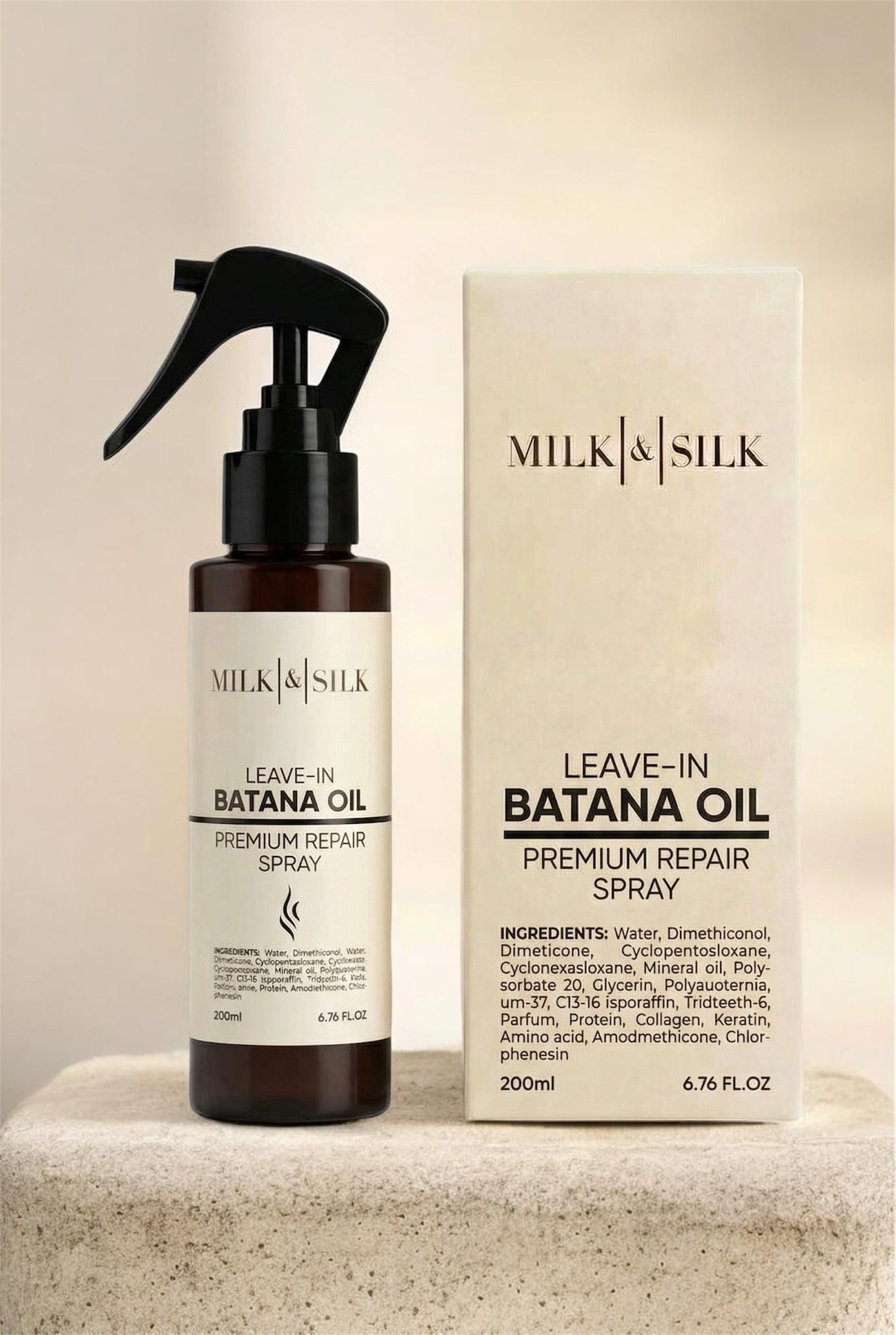 Milk & Silk Batana Premium repair spray